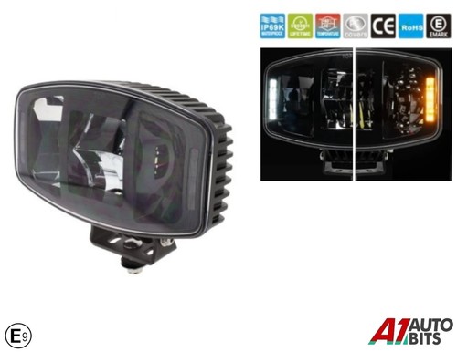 Spot white amber led - 10",