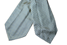 ASCOT CRAVAT SilK Blue/Beige