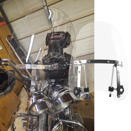 18x16 moto clear - clear, windshield