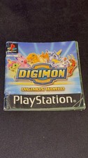 PlayStation 1 Digimon World Manual English PAL