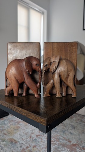 Vintage solid wood hand - solid,