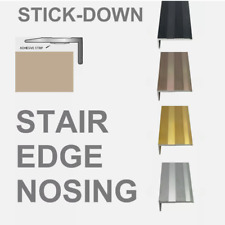 Stair Nose Edge/Edging Self Adhesive Trim Step Modern Colours Wood Carpet 0.9m