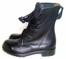 British Army Black Leather DMS