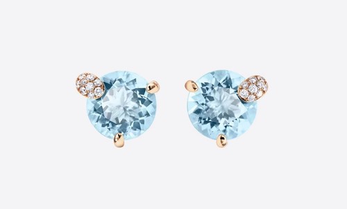 Bucherer ear pins - bucherer, 18k