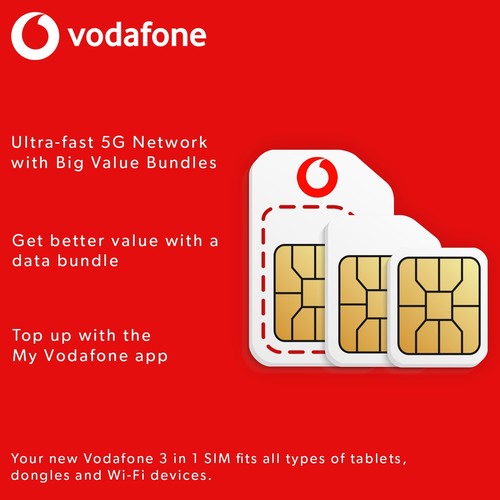 Vodafone sim card pay - pay, you