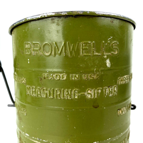 Vintage green bromwell - green, flour