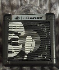 iDance Cube Nano CN1 LED Light Black (Mic In)(Aux In) READ DESCRIPTION 