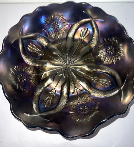 Carnival glass brockwitz four - brockwitz, 'four