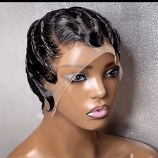 Short Pixie Cut Human Hair Wig