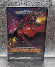 Outrun 2019 Sega Mega Drive W/Manual Retro PAL 1993 #1235
