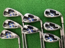 Callaway X-22 Iron Set 5-9,Pw,Aw,Sw 8pc Flex Stiff N.S.PRO 950GH Steel