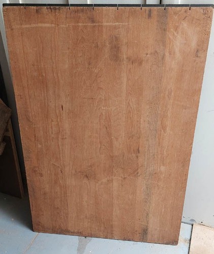 Vintage wooden drawing - drawing, board