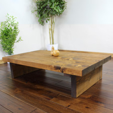 Burley Small Solid Wood Rustic