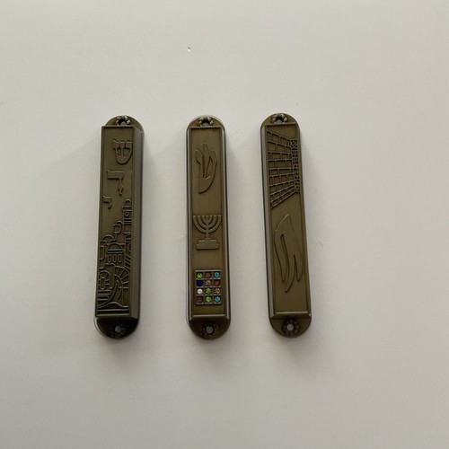 Lot mezuzahot depicting - mezuzahot,