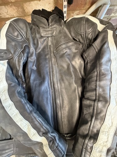 Held leather motorcycle jacket - held,