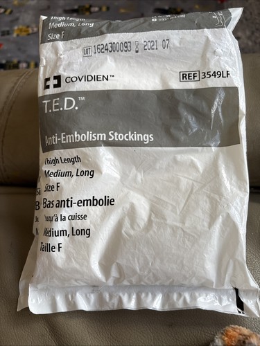 Anti embolism stockings - embolism, knee