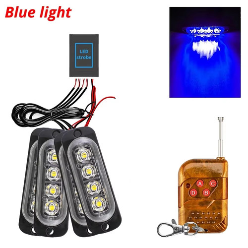 4in1 wireless emergency strobe - 4in1,