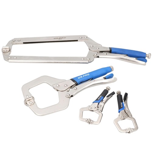 Welding locking clamps - locking, c