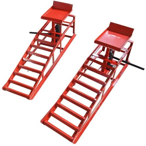 Ton hydraulic car lift ramps - hydraulic,