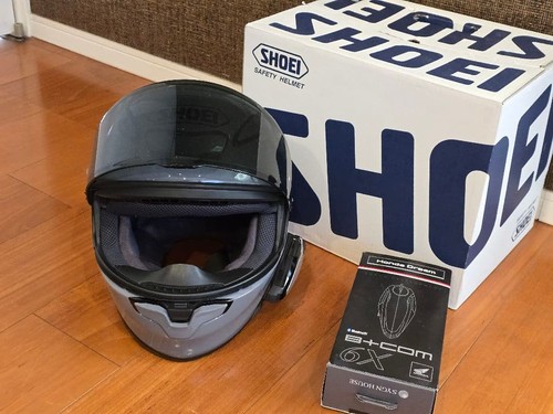 Shoei full face helmet gray - full,