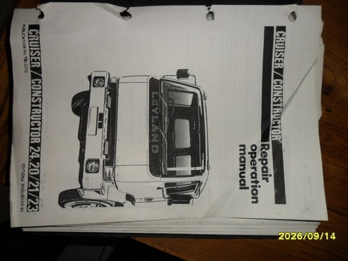Leyland workshop manual - leyland,