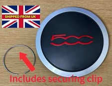 FIAT 500 Silver/Red   Alloy