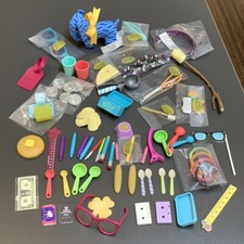 RARE Lot 60 Accessories FOOD KITCHEN For 18" American Girl og dolls Toys #2