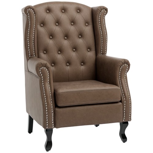 Homcom chesterfield style wing - chesterfield-style,