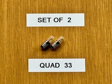 Set 2 Quad 33 pre-amp on / off