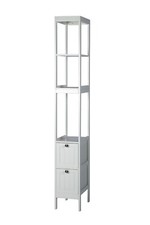 Saxony 5 Tier Tall Boy Cabinet