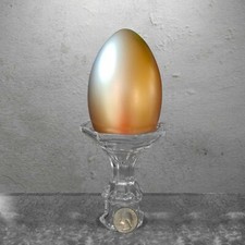 Willy Wonka Golden Egg Reproduction With Glass Stand | Veruca Salt | Easter Egg
