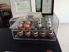 BAKERY DELICATESSEN PASTRY CAKE DONUT FOOD COUNTER DISPLAY CASE CABINET STAND