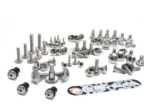 Stainless fairing bolts well - stainless,