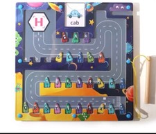 Magnetic puzzle educational