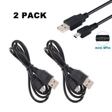 2x USB CABLE CHARGER LEAD FOR