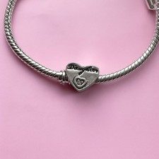 Silver Daughter Heart Charm