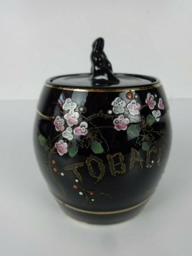 Tobacco jar vintage - tobacco,