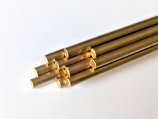 6mm Brass Bar Rod Round Metal Lathe Milling CZ 121 Stock 50mm to 1000mm (1m)