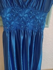 Size 14/16 BHS Vintage Silky Feel  Negligee Nighty Elasticated Midriff