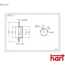 2x Brake Disc 241 114 for Mercedes-Benz C-Class/T-Model CLK/Convertible SLK