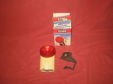 Vintage Exide bicycle rear red