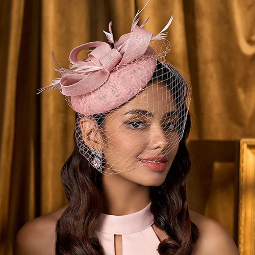 Ladies party hat fascinator - party,