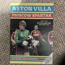 ASTON VILLA  v  MOSCOW SPARTAK