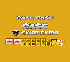 Case CX18B Mini Digger Decal Kit