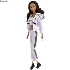 White Sports Clothes Set for