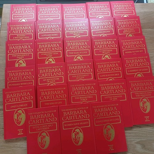 Barbara cartland red - barbara, hardback