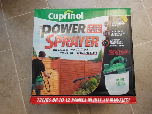 Cuprinol power sprayer for - power,
