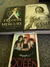 3 Music Books Freddie Mercury