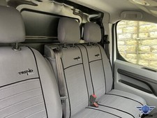 TAILORED FRONT SEAT COVERS For VAUXHALL VIVARO-e 2020 - 2024 FABRIC