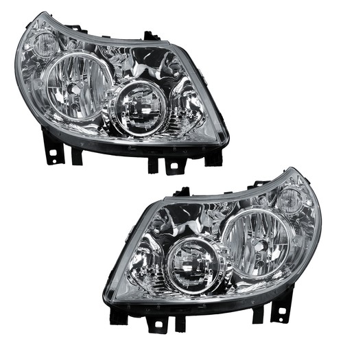 Pair left right side headlight - side,
